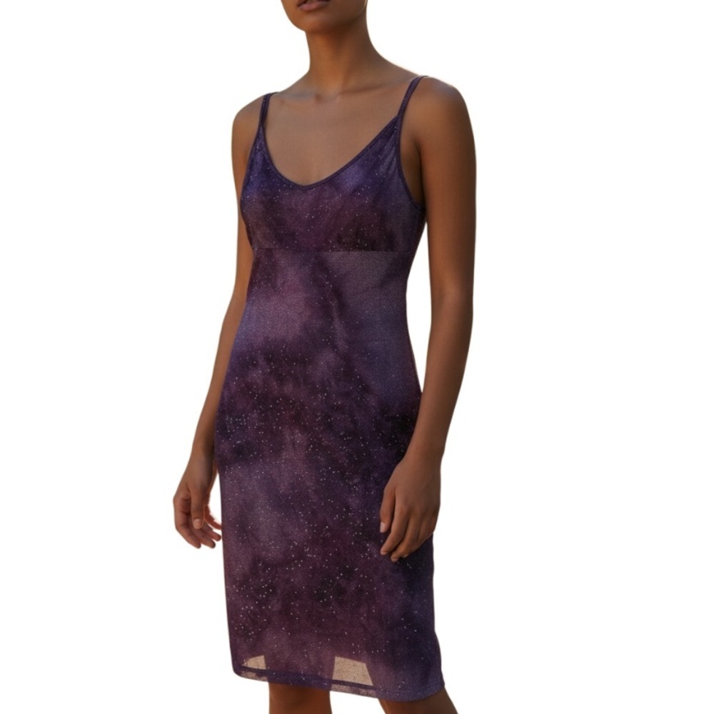My Michelle Starry Purple Chemise